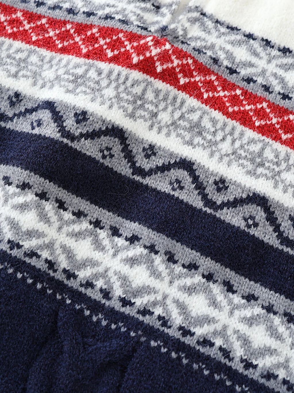 Nolan | Męski sweter z żakardowym wzorem