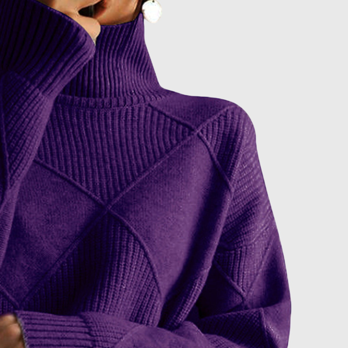 Angela™ - Turtleneck Sweater