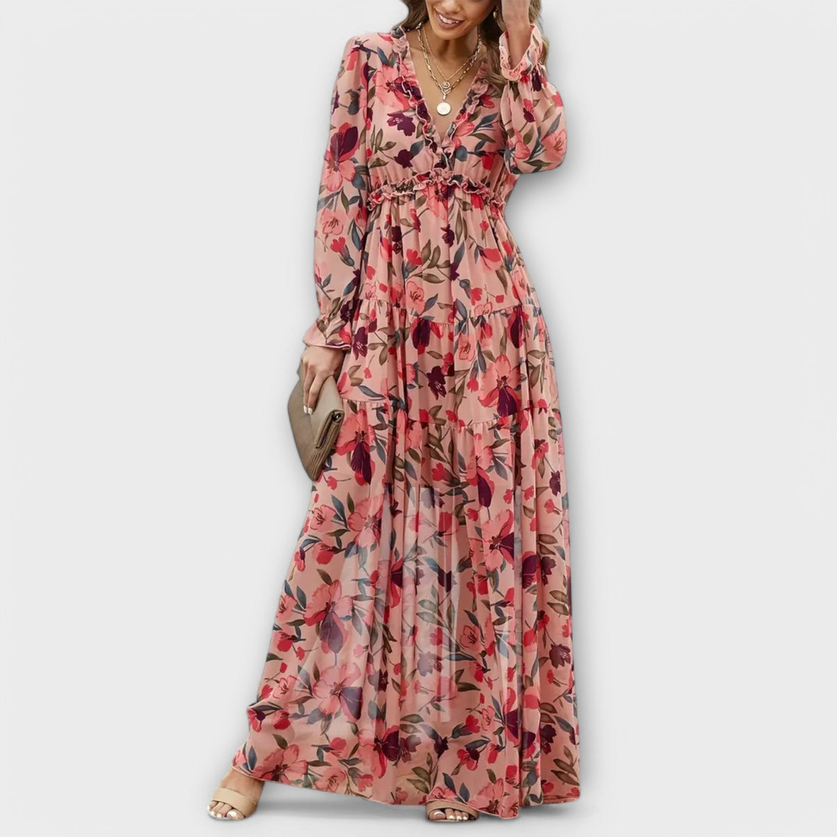Ynah | Elegancka Sukienka Maxi