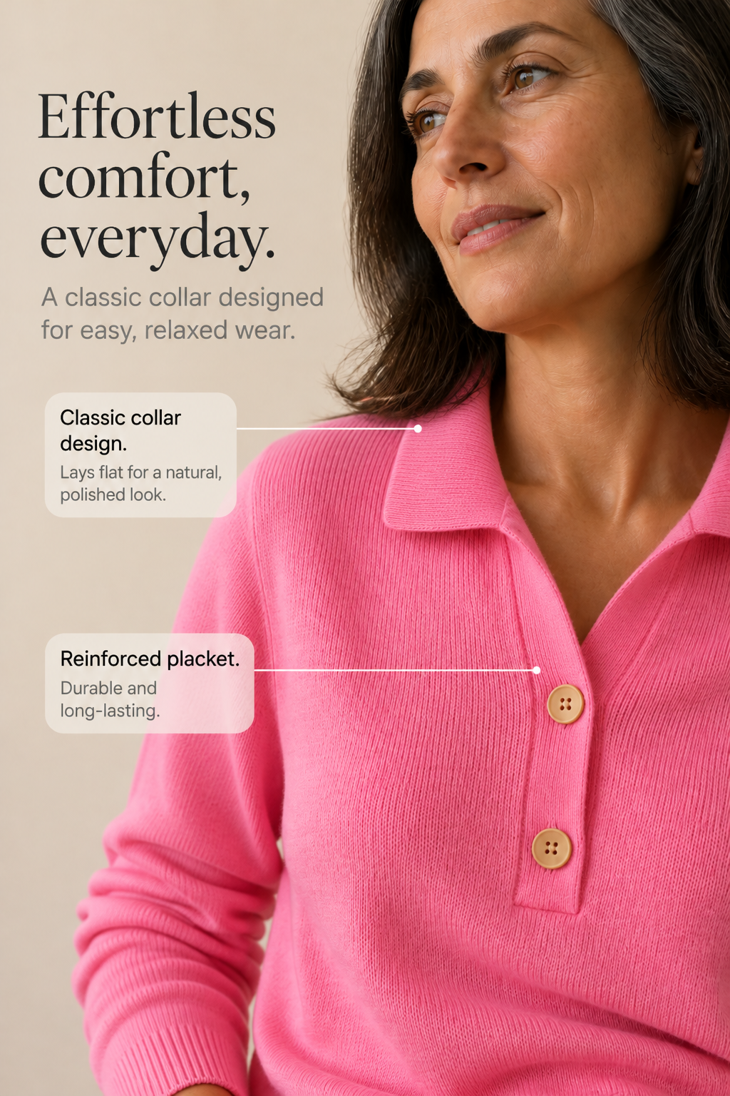 Wearbella – Sweter z kołnierzykiem