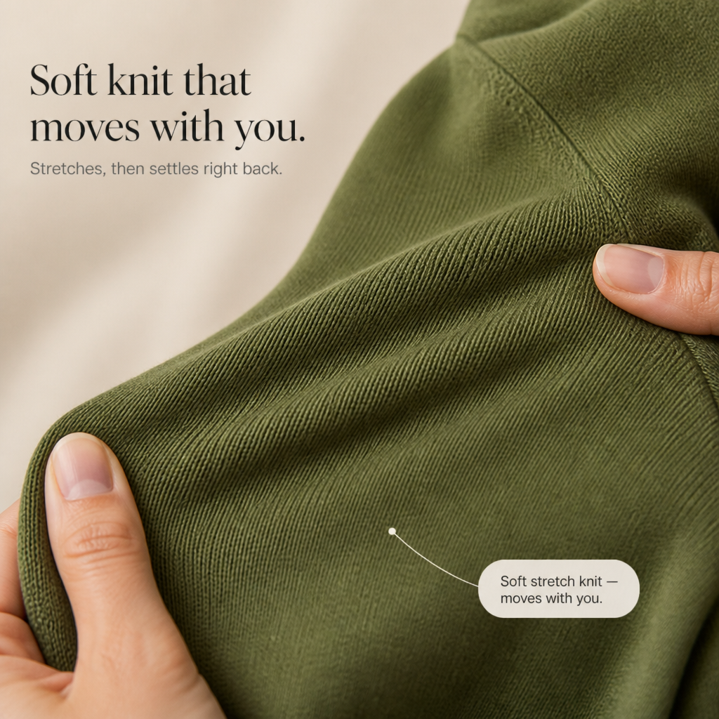 Ruffle & Row – Sweter z falbaną