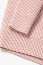 Stripevie – Kardigan z dzianiny o prążkowanej strukturze z zamkiem