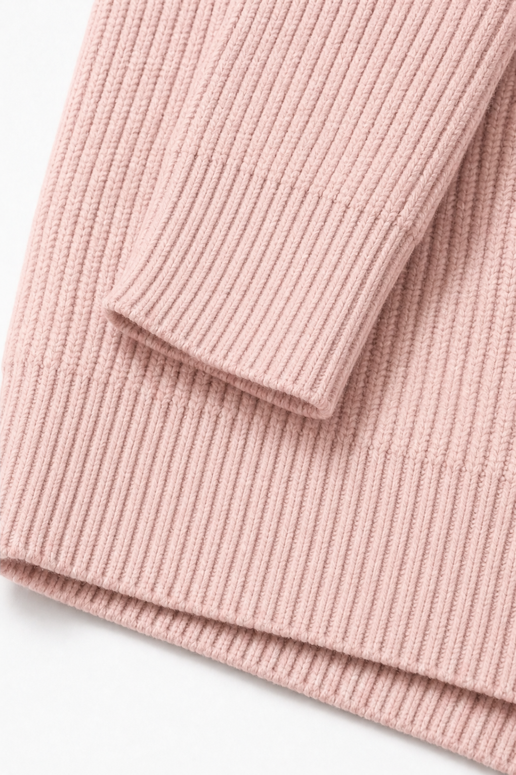 Stripevie – Kardigan z dzianiny o prążkowanej strukturze z zamkiem