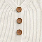 Vessa – Sweter dzianinowy z dekoltem w serek