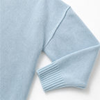 Rowelle – Sweter z prążkowanym, oversize'owym kołnierzem