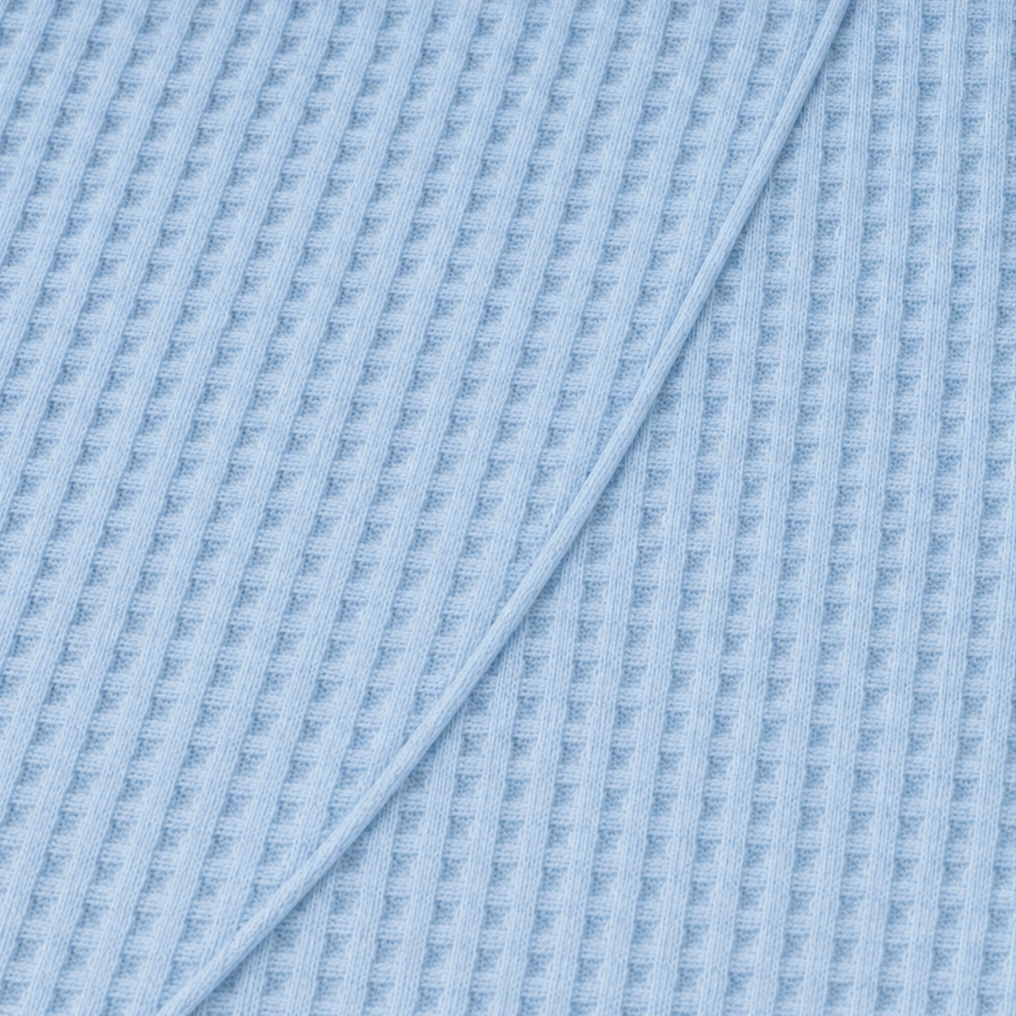 Draperly – Bluzka z asymetrycznym dołem w stylu dzianiny waffle