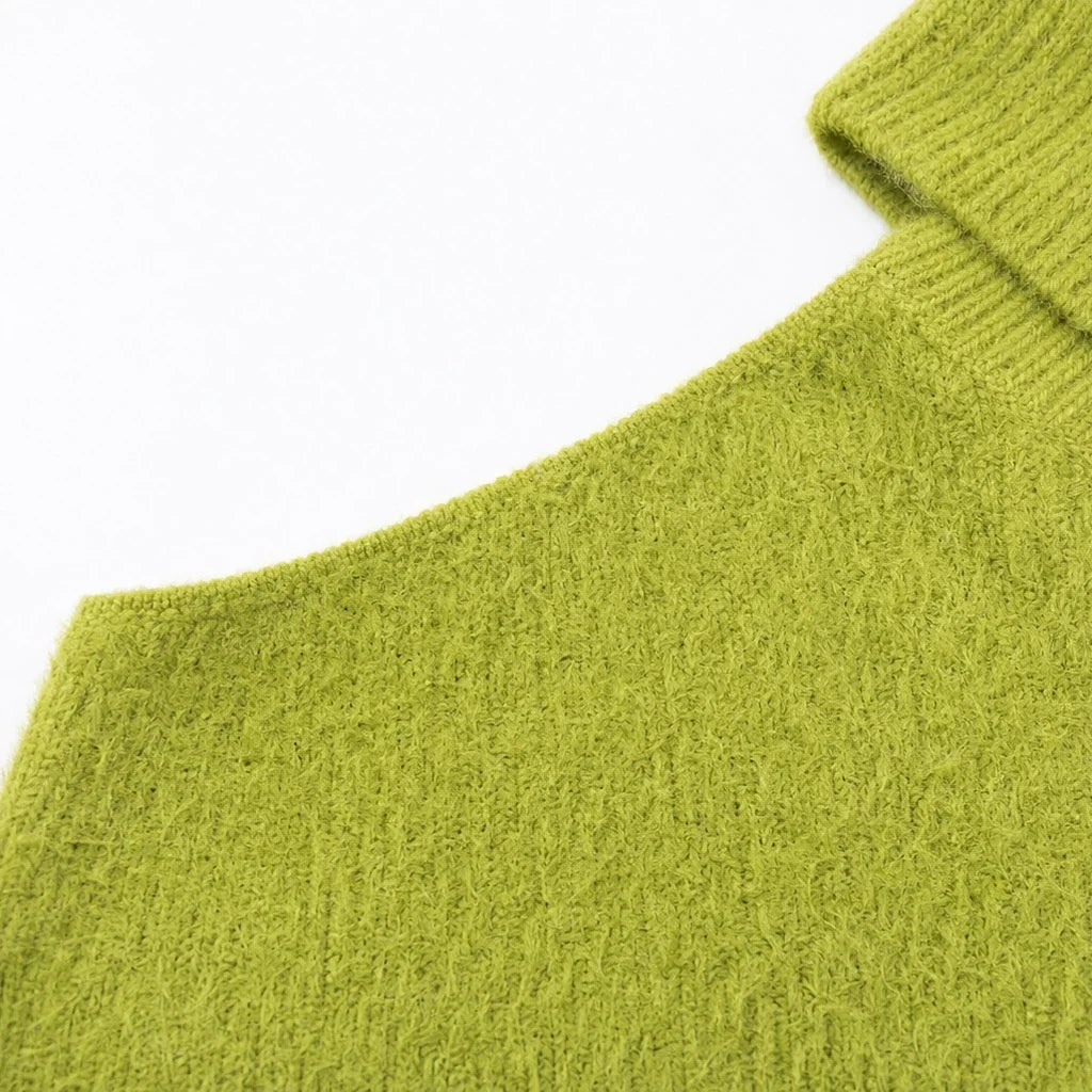Wearbella – Sweter z odkrytymi ramionami i koronkowymi detalami