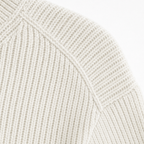 Vessa – Sweter dzianinowy z dekoltem w serek