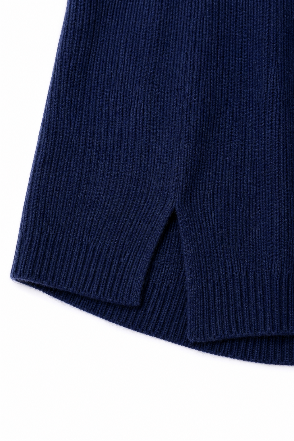 Wearbella – Sweter z dekoltem w serek z prążkowanej dzianiny