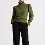 Ruffle & Row – Sweter z falbaną