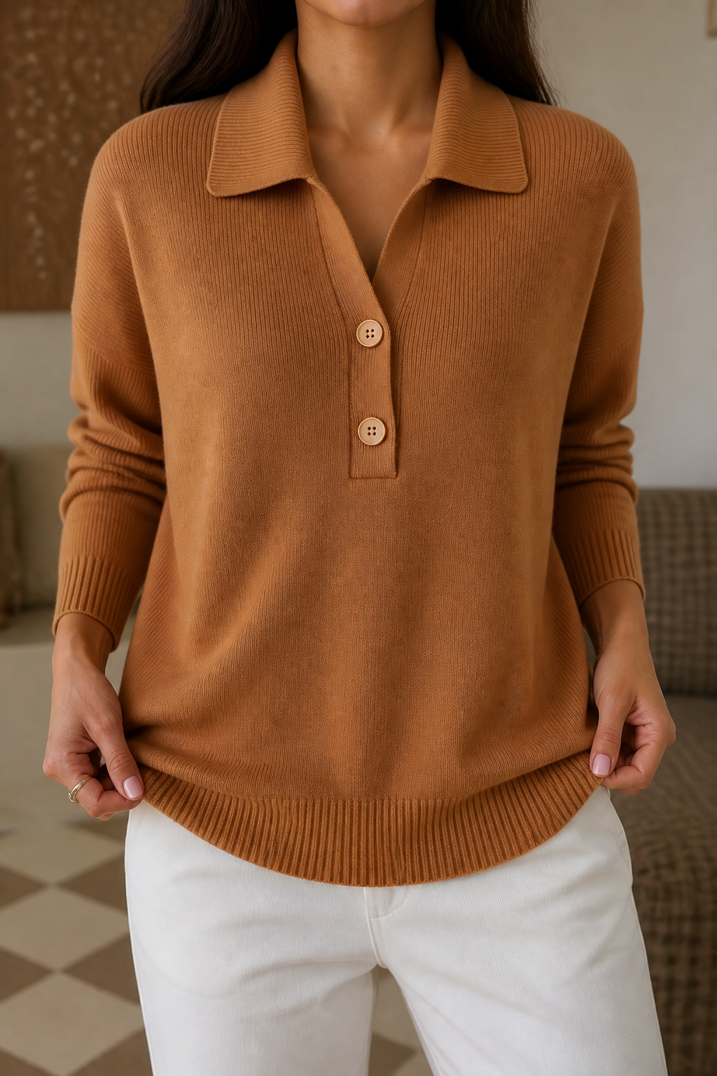 Wearbella – Sweter z kołnierzykiem