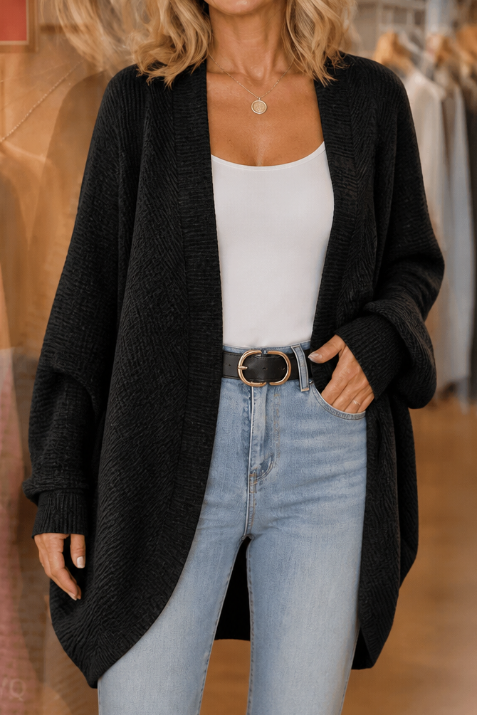 Wearbella – Kardigan z rękawami w kształcie skrzydeł